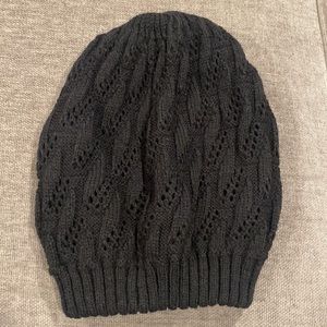 2 hats - H & M and Suzy Shier knit black hats